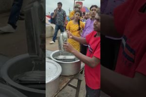 Washing Plates in Same Water | Popular Beach Side Tiffin Stall | Early Morning Breakfast in Orissa