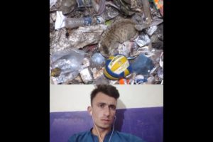 बिल्ले का बचाव/Cat rescue from well_#rescue_#shorts