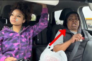ACTING SCARED TO FIGHT PRANK ON “HOOD” GRANNY!! (HILARIOUS)