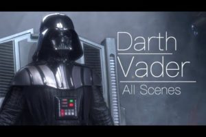 Darth Vader ALL SCENES in Star Wars (Clone Wars, Ep 3, Rebels, Rogue One, Ep 4, Ep 5, Ep 6, Ep 7, 9)