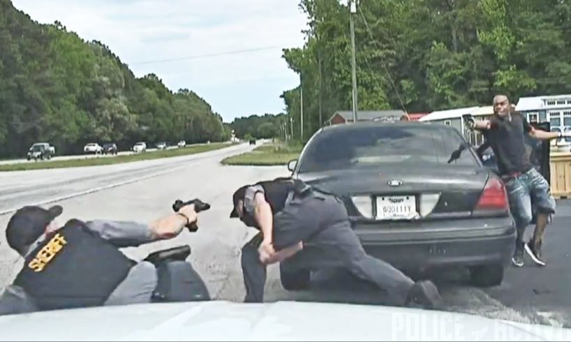 Deputy Gets Shot 3 Times During a Wild Shootout With The Suspect