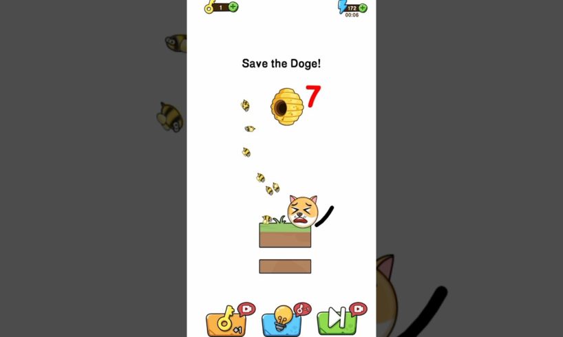 Doggy Doodle Rescue 😘😂 #shorts #viral #gaming
