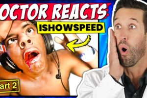 ER Doctor REACTS to IShowSpeed DUMBEST Injuries (PART 2)