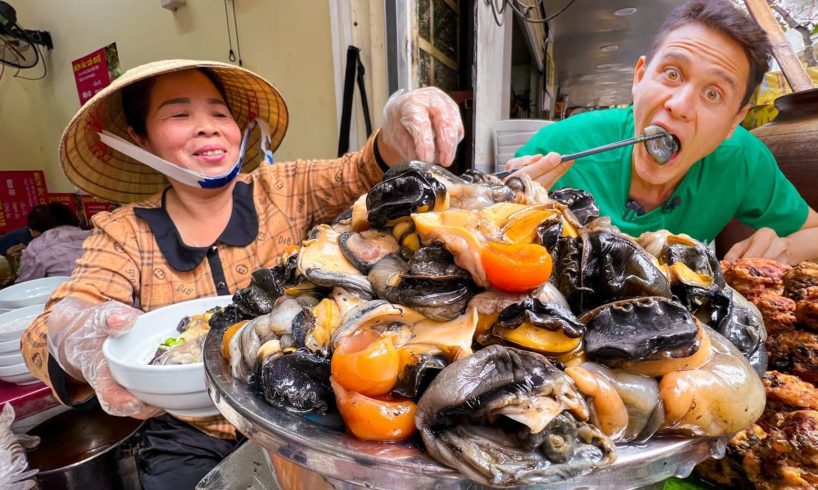 EXTREME Vietnamese Street Food - 5 Must Eat Foods in Hanoi!!