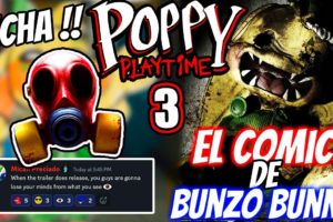 Fecha de Poppy Playtime Chapter 3 | Todo el Comic de Bunzo y su Muerte | Playtime News