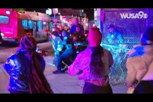 Firefighter fights man on the streets of DC [EXPLICIT]