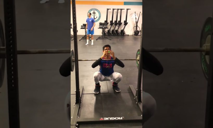 Guy Solves Rubiks Cube While Doing Squats | People Are Awesome #shorts