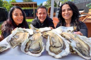 Head-Sized OYSTERS!! Aussie BBQ Surf & Turf w/ The Grill Sisters!!