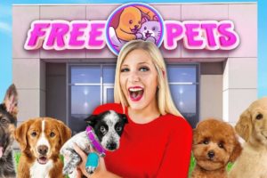 I Opened a FREE Pet Store!