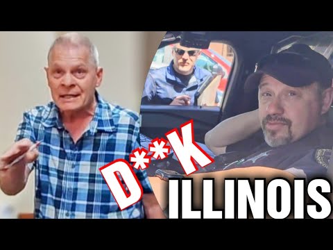 ILLINOIS IDIOT FIGHTS, THEN CALLS THE COPS!