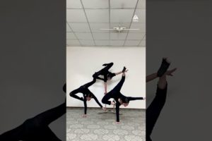 Impressive Mongolian Contortion Trio | People Are Awesome #shorts