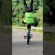 Man Does Headstand While Riding Bike | People Are Awesome #shorts