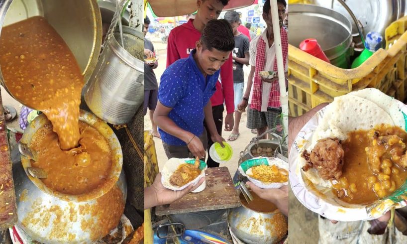 Mobile Motor Cycle Hawker | Selling Odia Breakfast