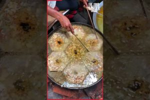Most unique giant hexagon pancake, this is insane