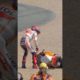 [#MotoGP] Marc Marquez crashed out in the penultimate lap of the race‼️😱 | 2023 #FrenchGP #shorts