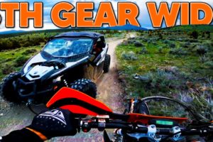 NEAR DEATH EXPERIENCE Wide Open on a KTM 200