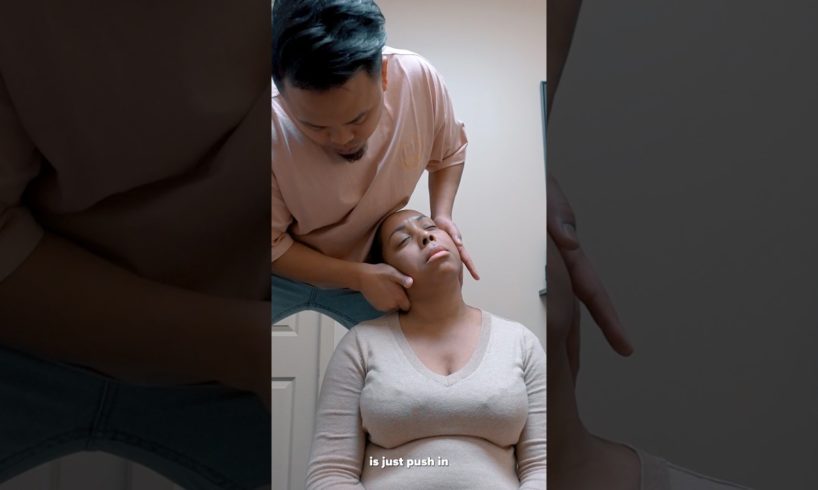 NECK PAIN GONE😮💨#chiropractic #asmr #shorts #trending
