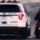 NYPD SUV tries to knock rider off moped in terrifying caught-on-video traffic incident | NY Post