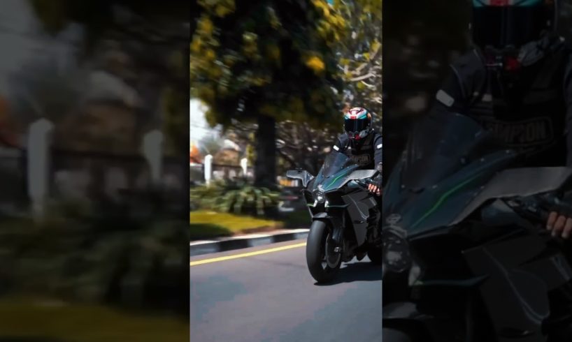 Ninja H2⚡🥰 | #Kawasaki #ninjah2 (feat. rofiqzhaf) #shorts