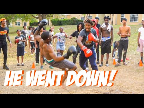 ORLANDO HOOD BOXING MATCH | WINNER TOOK AWAY $800!