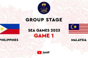 PHILIPPINES VS MALAYSIA FULL GAME | DAY 1 SEA GAMES MLBB GROUP STAGE