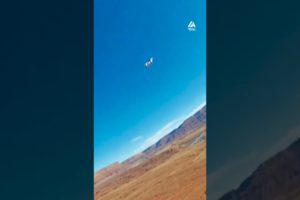 Person Wingsuit Jumps Off Mountain Cliff | People Are Awesome #shorts