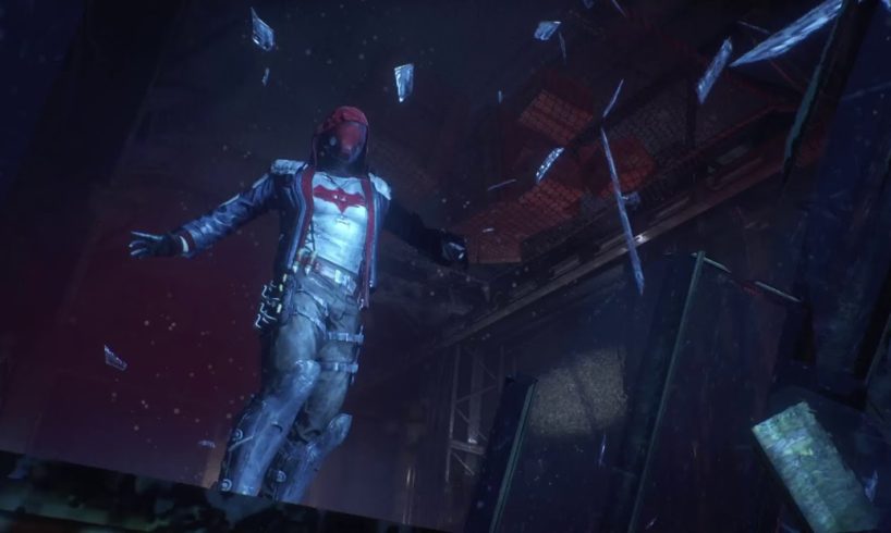 Red Hood fights Black Mask - BATMAN ! Arkham Knight Gameplay