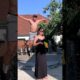 Rollerblader Jumps Over Woman | People Are Awesome #shorts