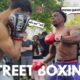 STREET BOXING ITALIA🇮🇹 CHI VINCE PRENDE TUTTO(2000£)💰💵*gli ha dato un ko tecnico*