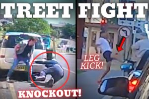 STREET FIGHTS & ROAD RAGE Moments Caught on Bikers Camera | New 2023