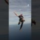 Skydiver Performs Flips After Jumping From Helicopter | People Are Awesome #shorts