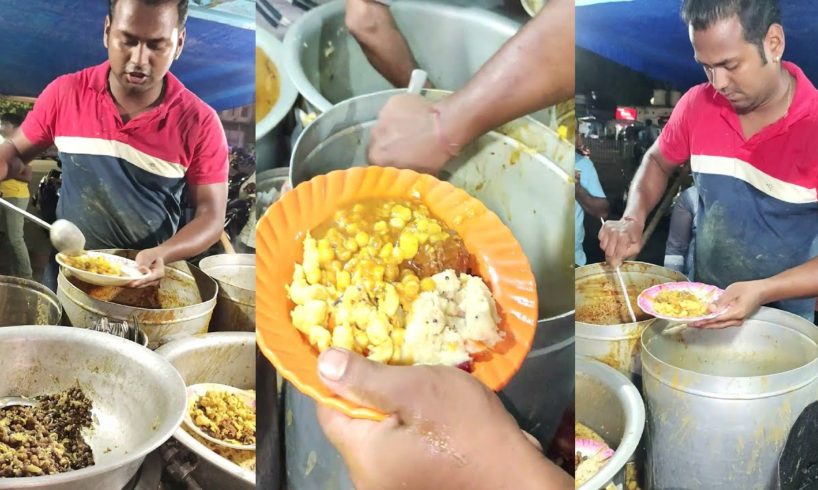 The Man is One & Only | Selling Masala Upma | 25 Rs/ Plate ( Best Oriya Chaat )