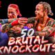 Top 50 Most Brutal Women's Knockouts | MMA, Kickboxing, Boxing