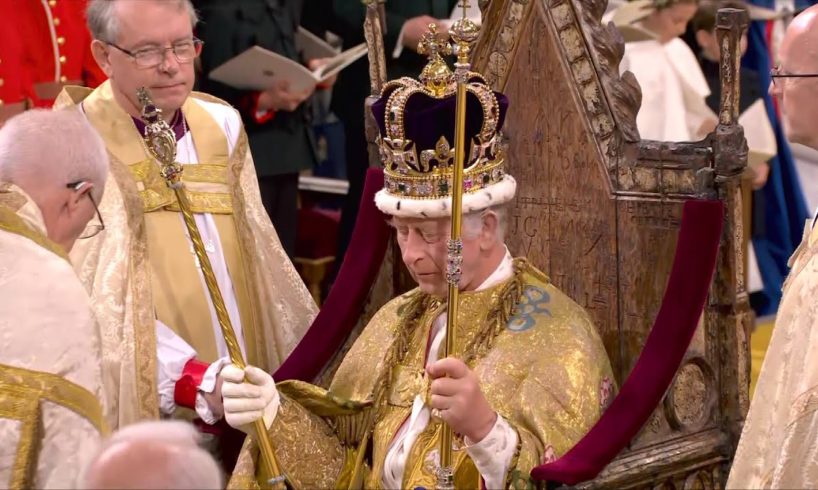 Watch King Charles' Crowning During Coronation