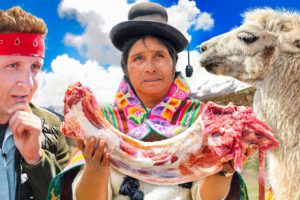 Whole Alpaca Served SIX Ways in Peru!! Extreme Andes!!