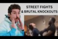 Wild Street Fights And Brutal Knockout Reactions