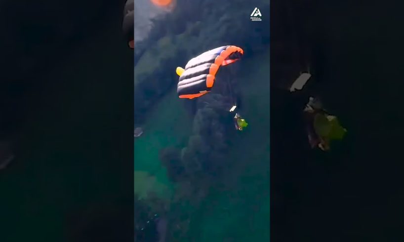 Wingsuit POV Chase | People Are Awesome #wingsuit #extremesports #peopleareawesome