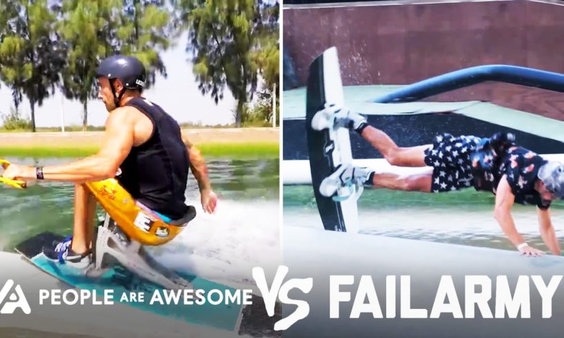 Wins & Fails While Wakeboarding, Cycling, Working Out & More | People Are Awesome Vs. FailArmy