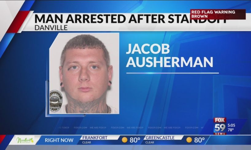 ‘Dangerous’ wanted man briefly on the run in Danville; captured after standoff