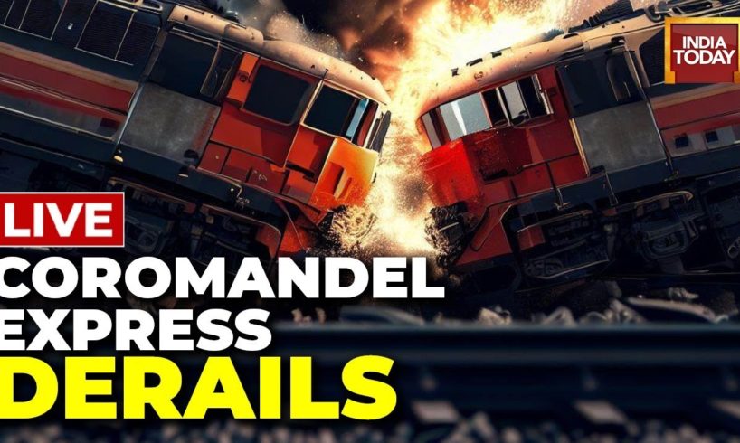 BREAKING NEWS: Coromandel Express Derails LIVE Updates | PM Modi Reaches Accident Site LIVE