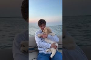Boat Ride with the Puppy!