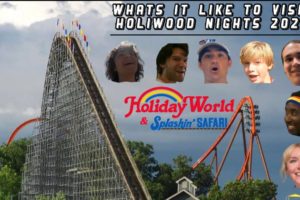 Experiencing Holiwood Nights: The Best Theme Park Event in the World - Holiday World | VLOG [6/2/23]