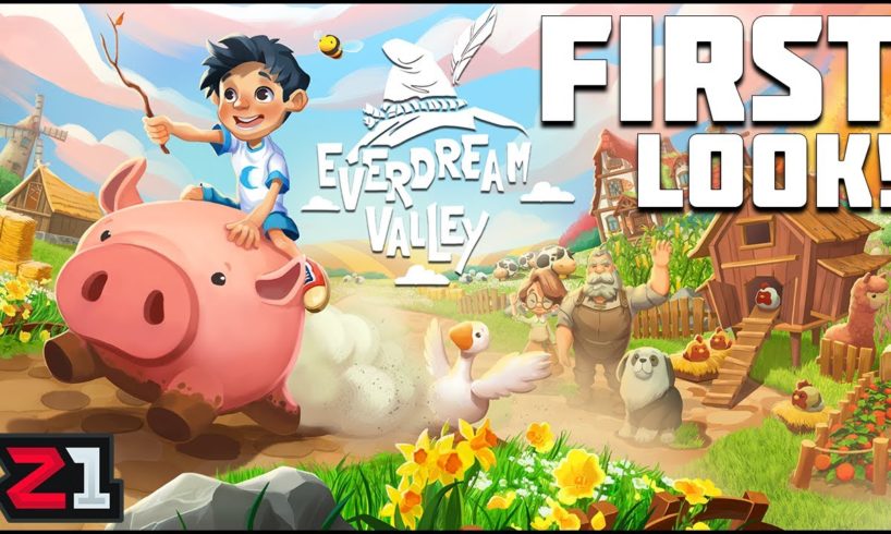 FARM RESCUE ! Cleaning Up A Farm And Bring Back The ANIMALS ! Everydream Valley First Look