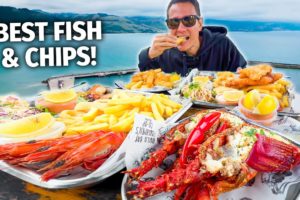 FISH & CHIPS Mountain!! 🐟 🍟 Best Australian SEAFOOD on the Great Ocean Road!!