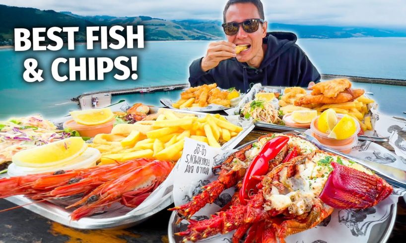 FISH & CHIPS Mountain!! 🐟 🍟 Best Australian SEAFOOD on the Great Ocean Road!!