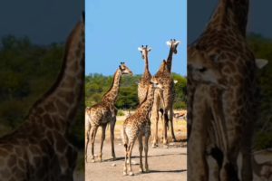 Giraffe Sounds|Learn Animals With Kiddopedia #youtubeshorts #animals #shorts