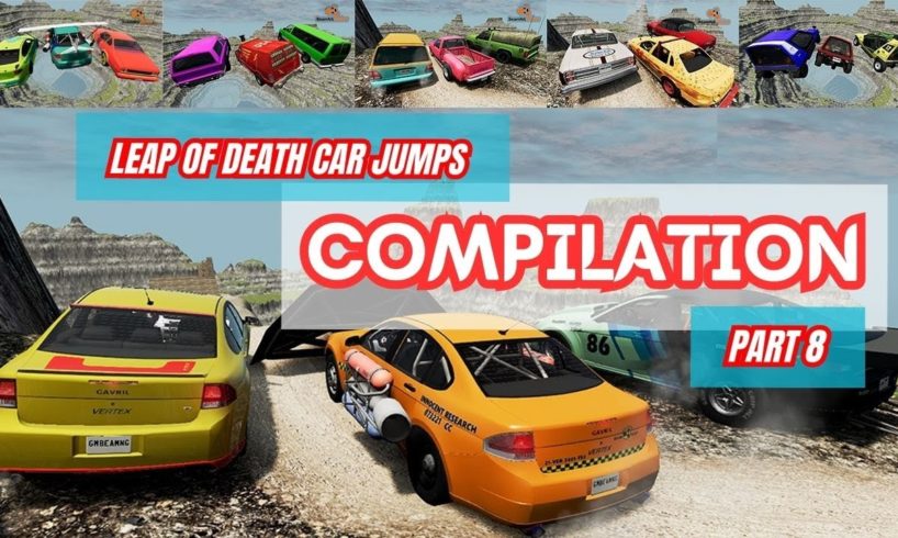 Leap Of Death Car Jumps Compilation Part 8 | Beamng Drive | Gm Beamng