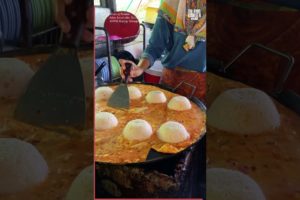 Most unique street omelette (spicy)!