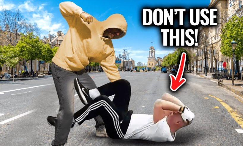 Never Use Jiu-Jitsu In A Street Fight... Here's Why
