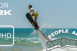 People are awesome - extreme fun in the sun 8k Dolby vision with tropical music